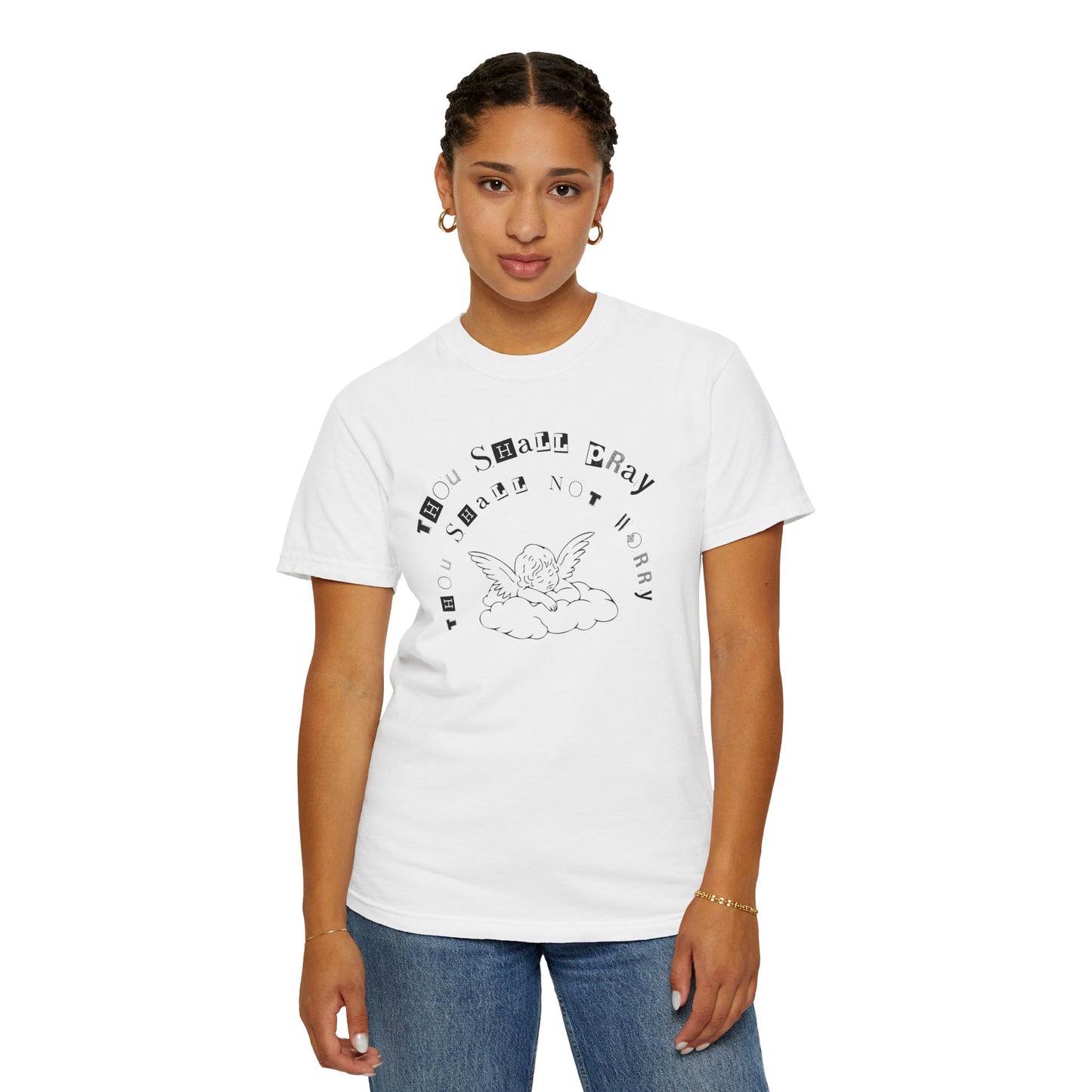 SLEEPING ANGEL THOU SHALL PRAY TEE