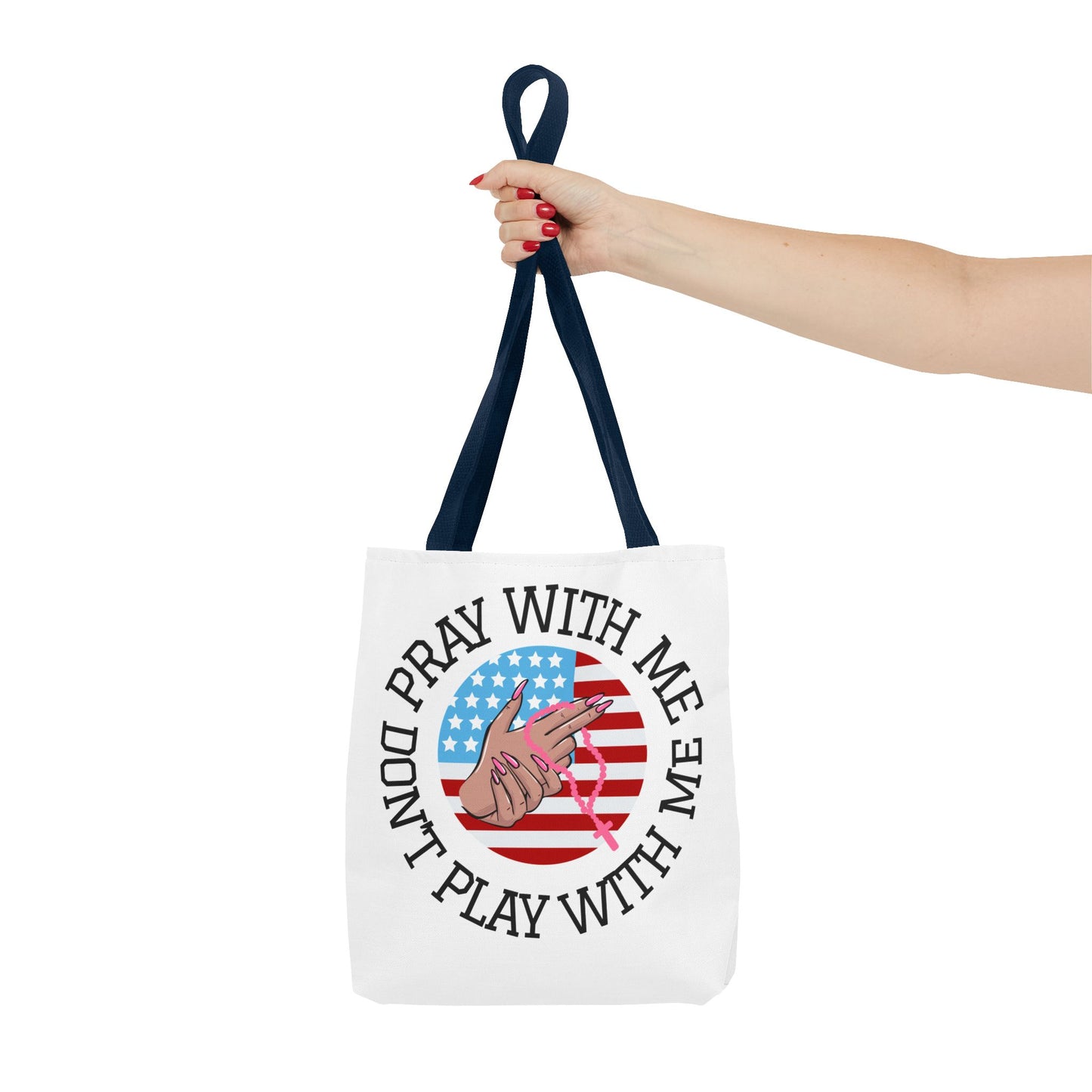 PRAY DONT PLAY TOTE