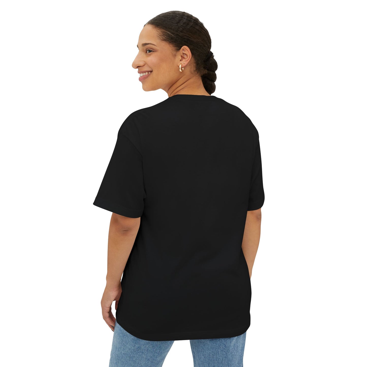 JESUS AND JUSTICE BOXY TEE