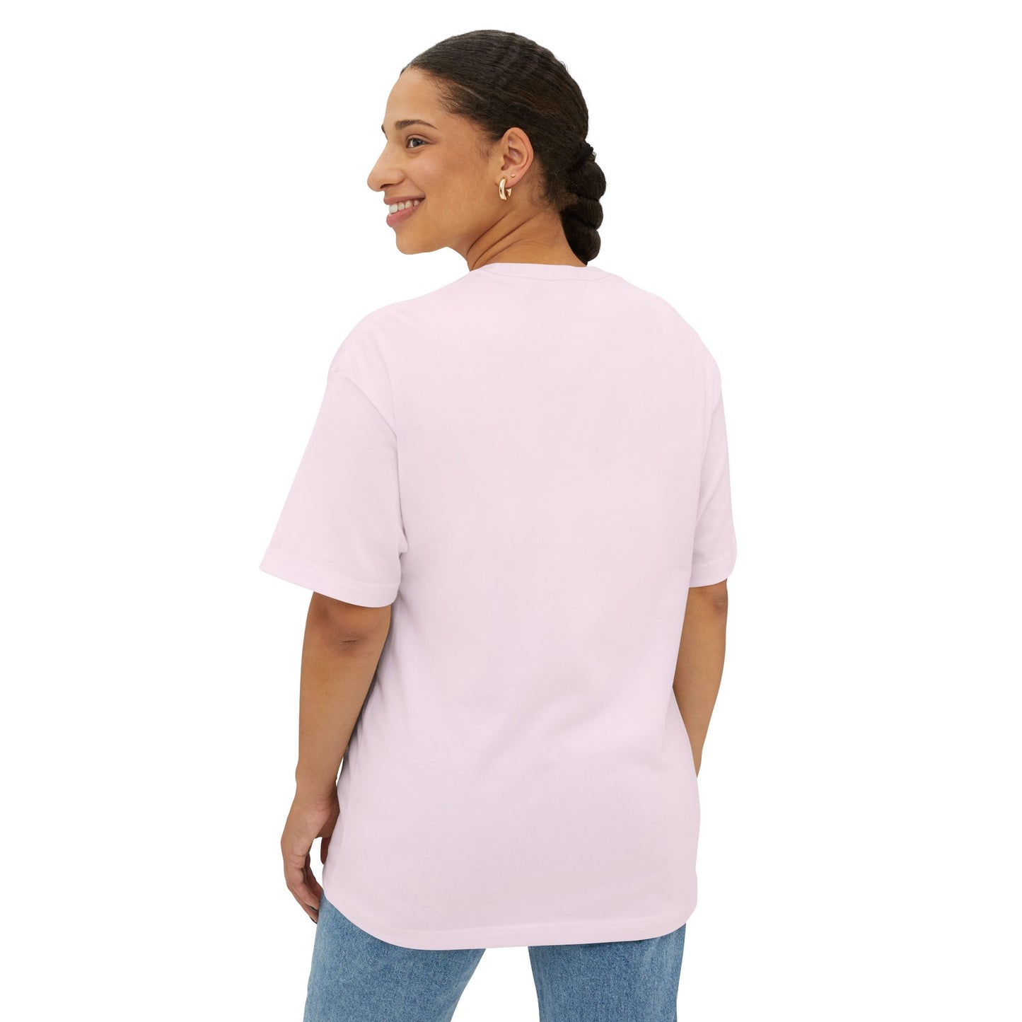 JESUS AND JUSTICE BOXY TEE