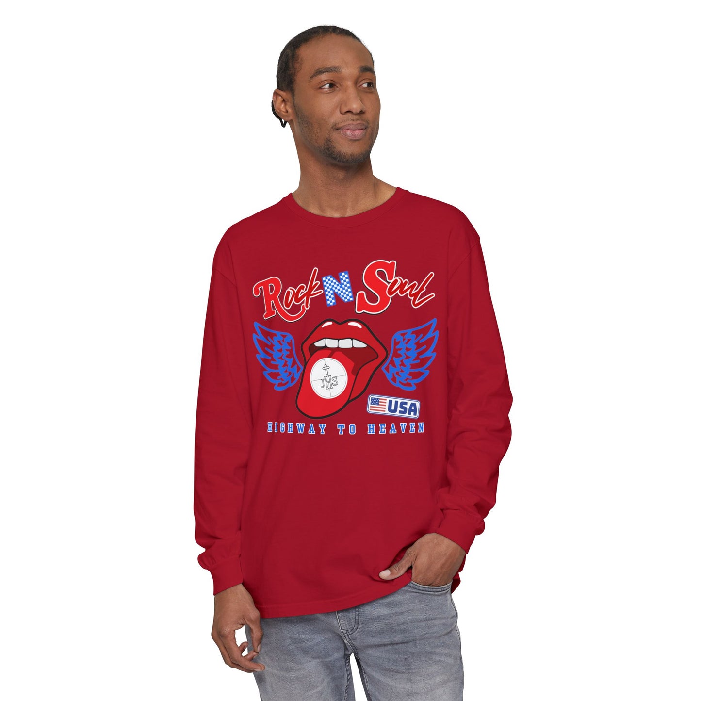 ROCK AND SOUL LONGSLEEVE TEE