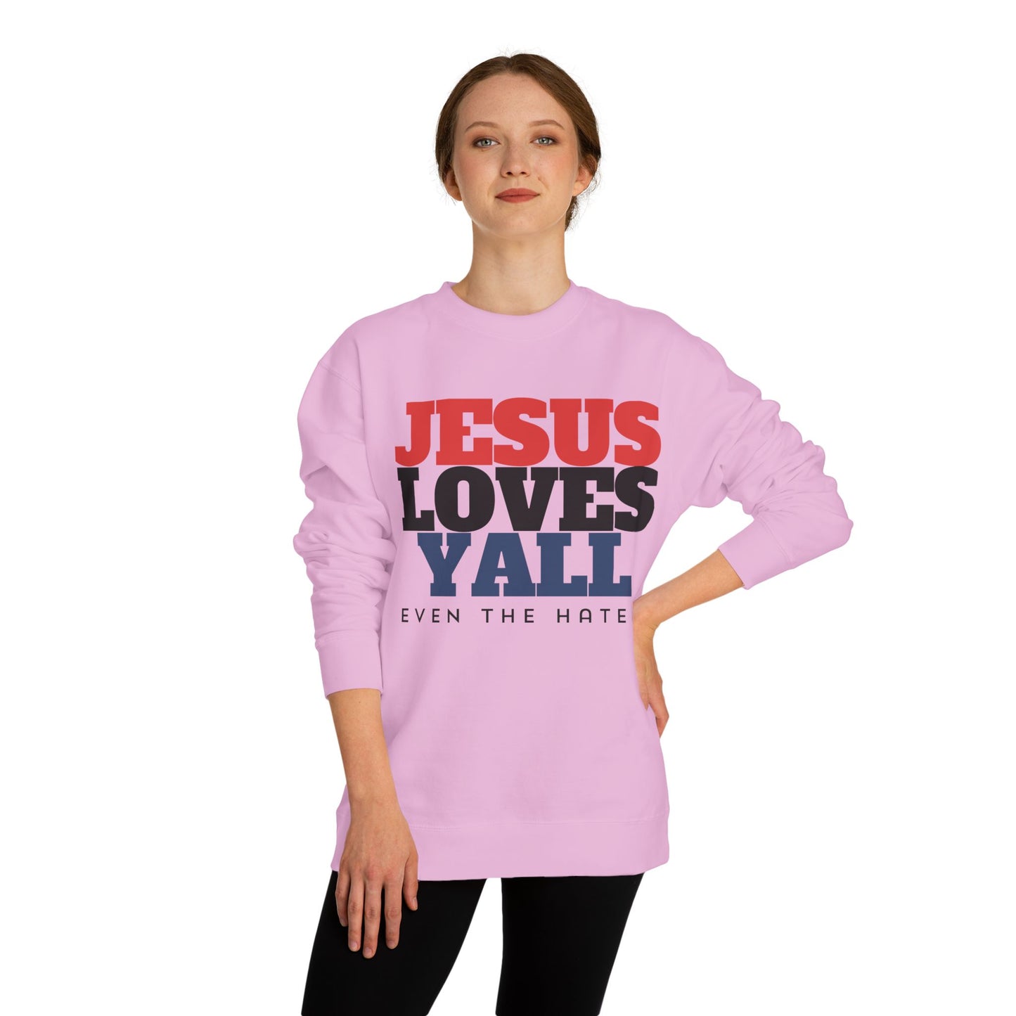 JESUS LOVES YALL SWEATSHIRT