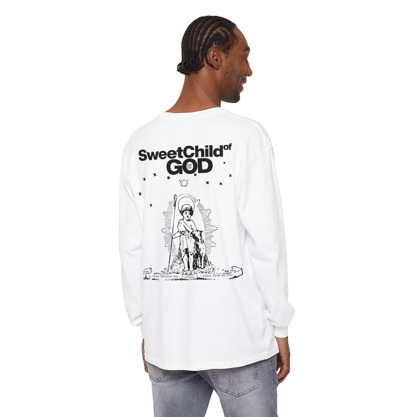 MISERABLY HAPPY X SWEET CHILD OF GOD LONG SLEEVE