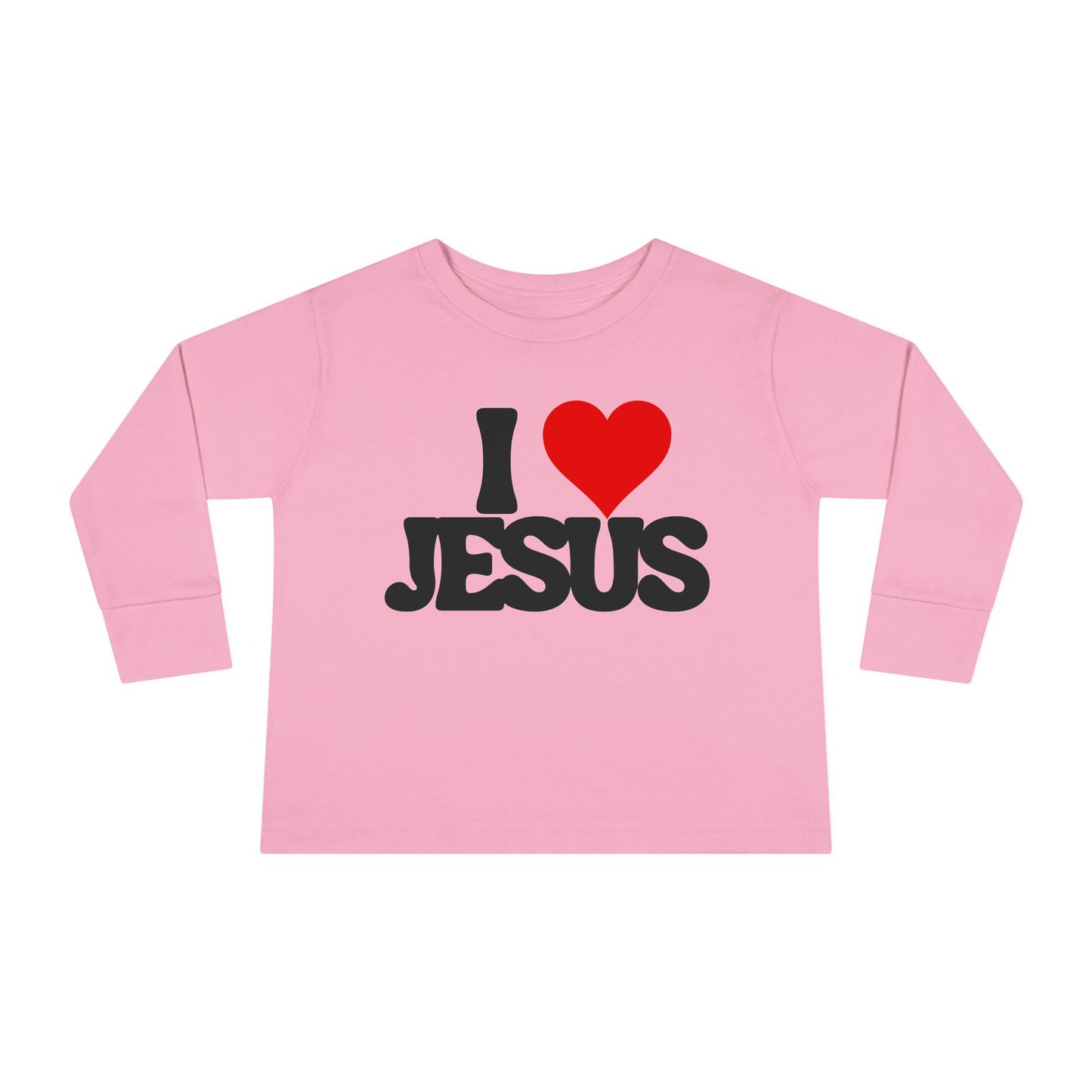 I LOVE JEUS TODDLER LONGSLEEVE