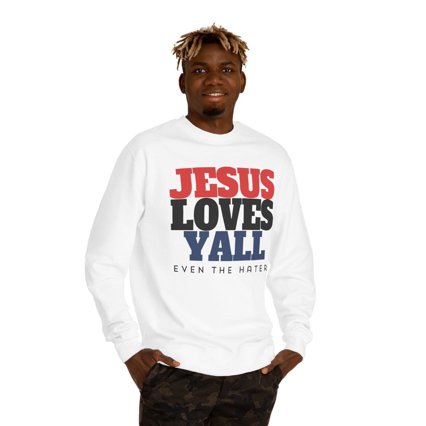 JESUS LOVES YALL SWEATSHIRT