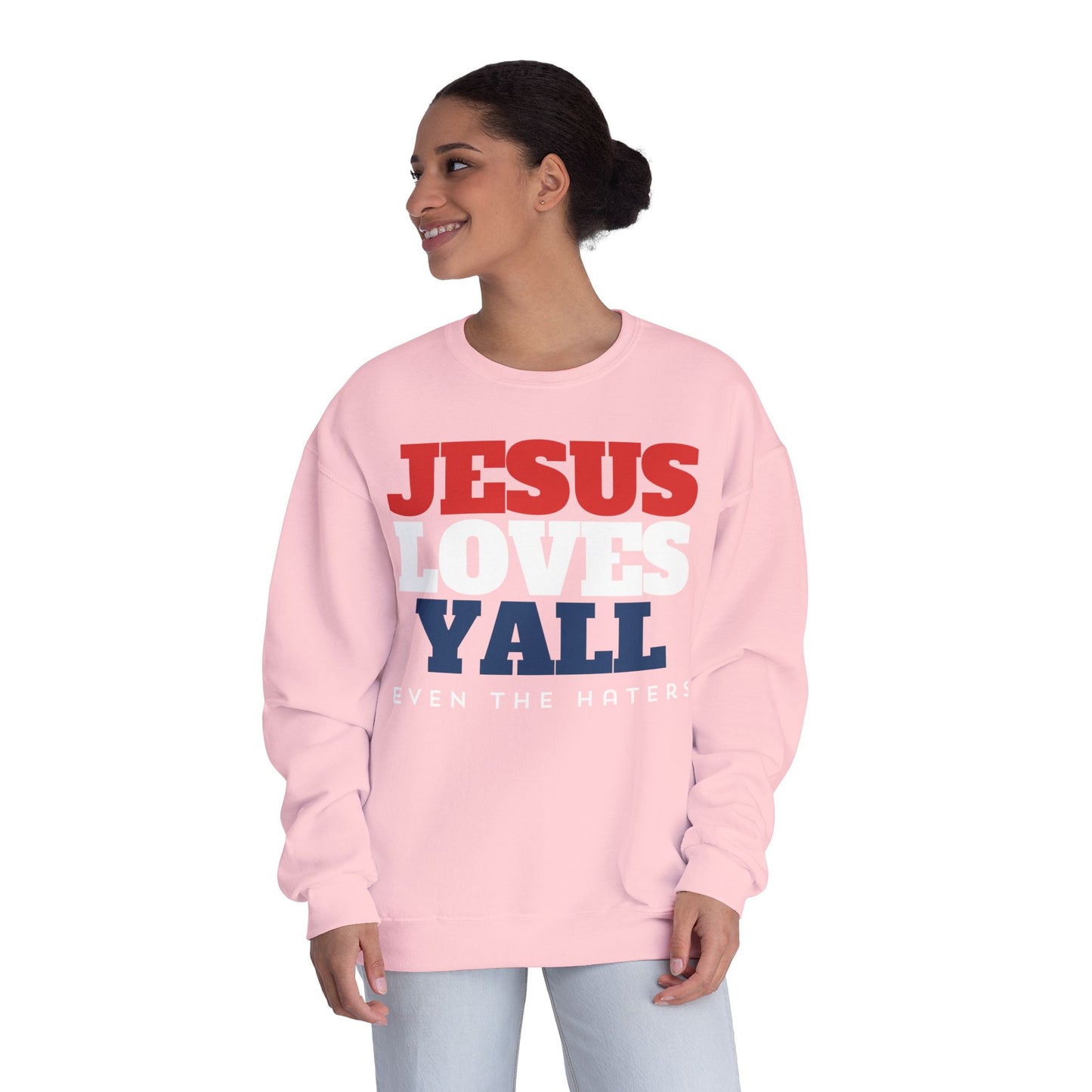 JESUS LOVES YALL SWEATSHIRT