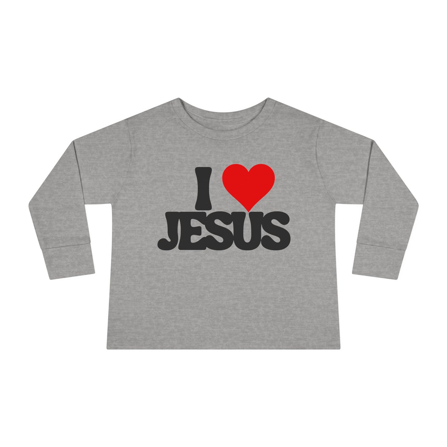 I LOVE JEUS TODDLER LONGSLEEVE