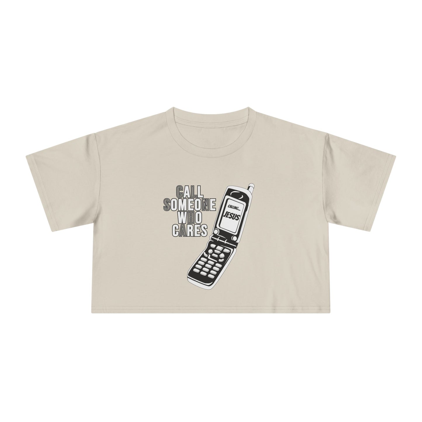 CALLIN JESUS CROP TEE
