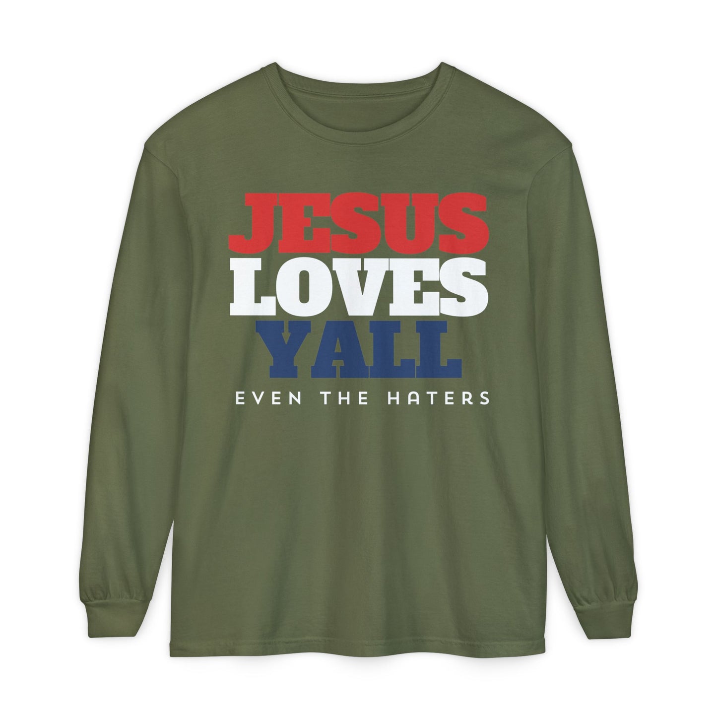 JESUS LOVES YALL LONGSLEEVE TEE