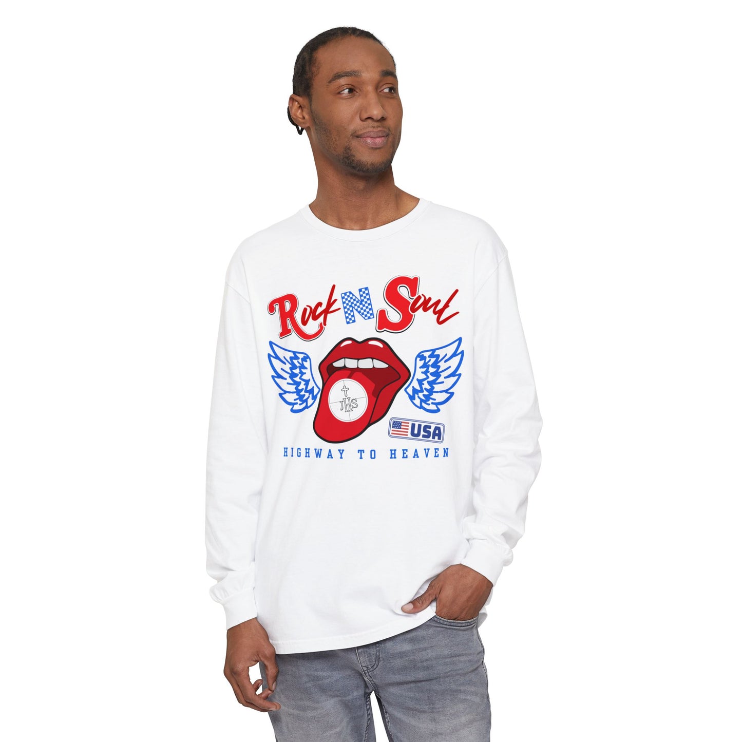ROCK AND SOUL LONGSLEEVE TEE