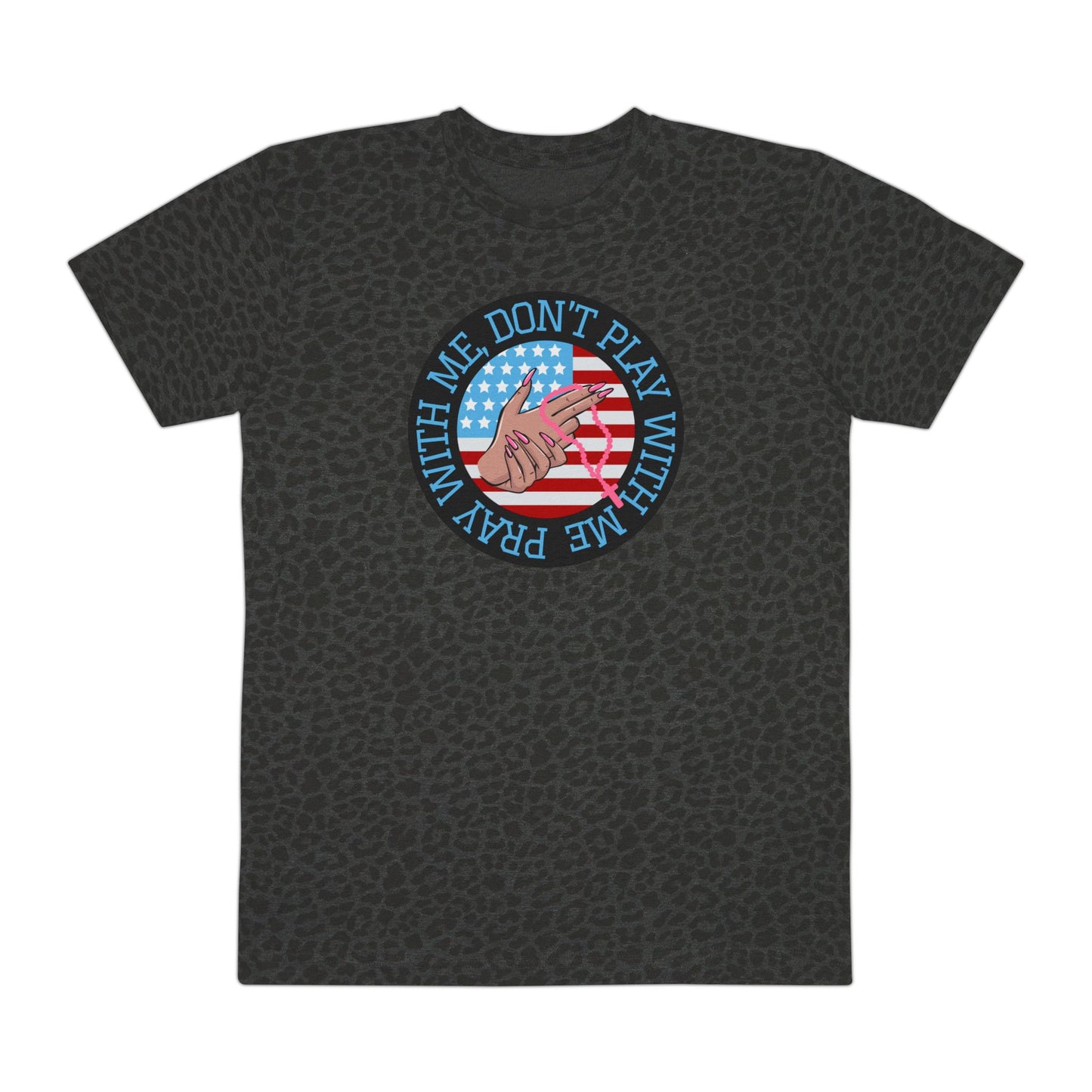 PRAY DONT PLAY PATTERN TEE
