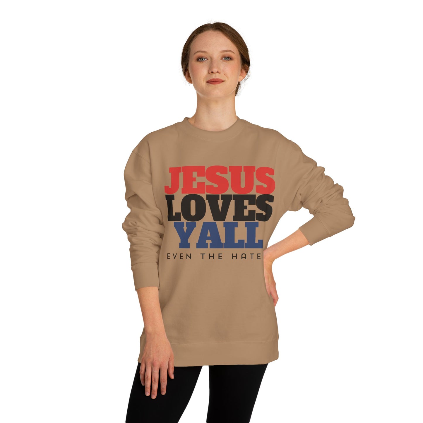 JESUS LOVES YALL SWEATSHIRT