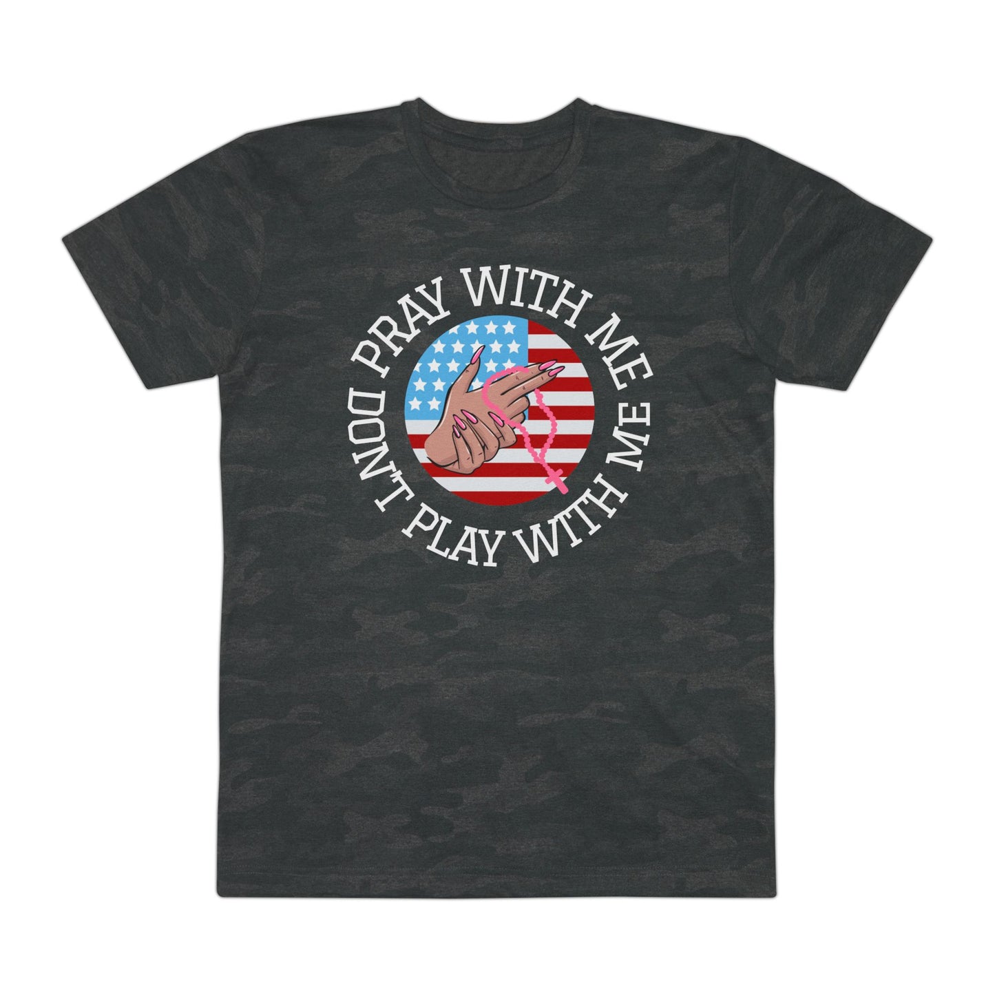 PRAY DON'T PLAY ANIMAL TEE