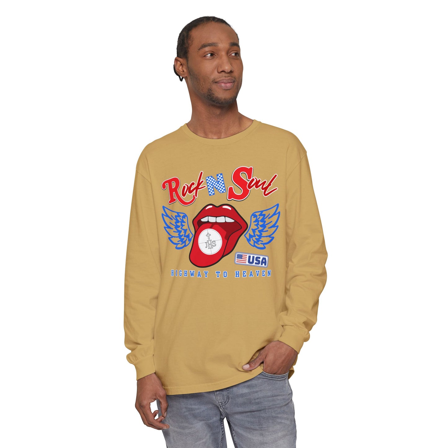 ROCK AND SOUL LONGSLEEVE TEE