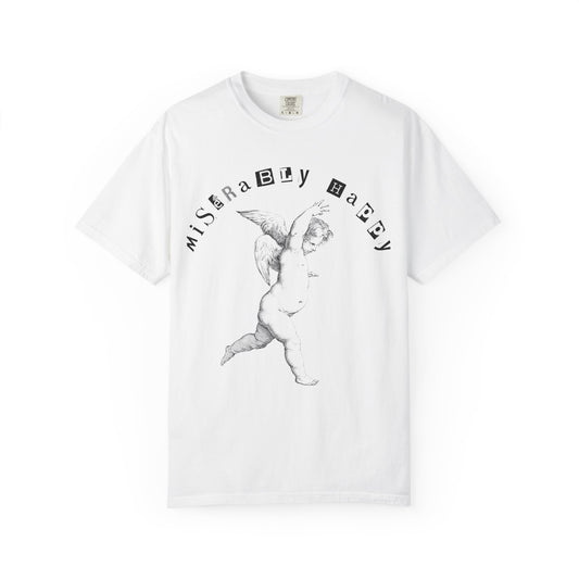 MISERABLY HAPPY X GIDDY UP TEE