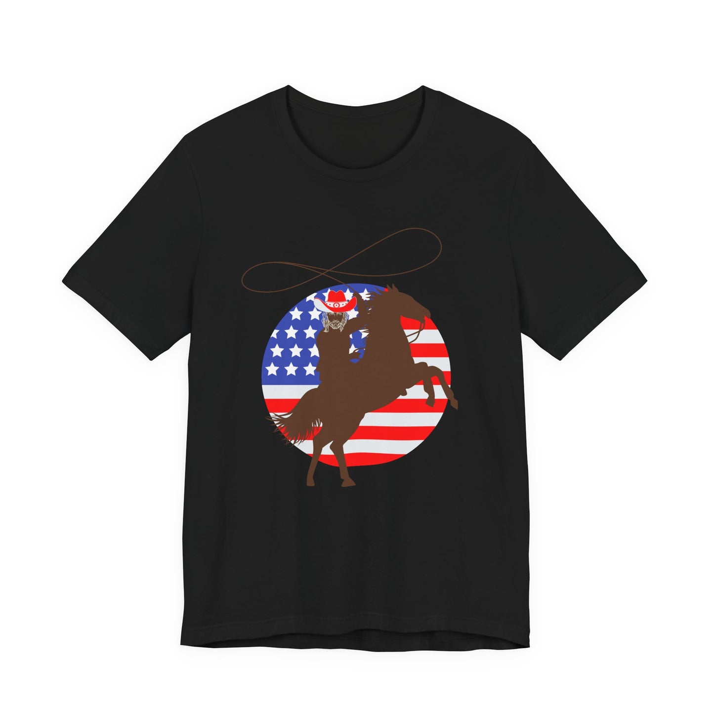 GIDDY UP AMERICA TEE