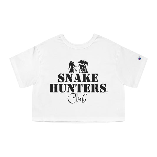 SNAKE HUNTERS CLUB X HEADCRUSHERS CROP TEE