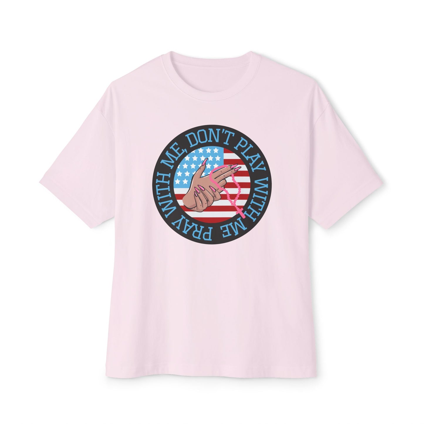 PRAY DONT PLAY BOXY TEE