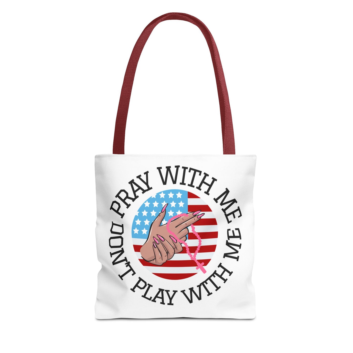 PRAY DONT PLAY TOTE