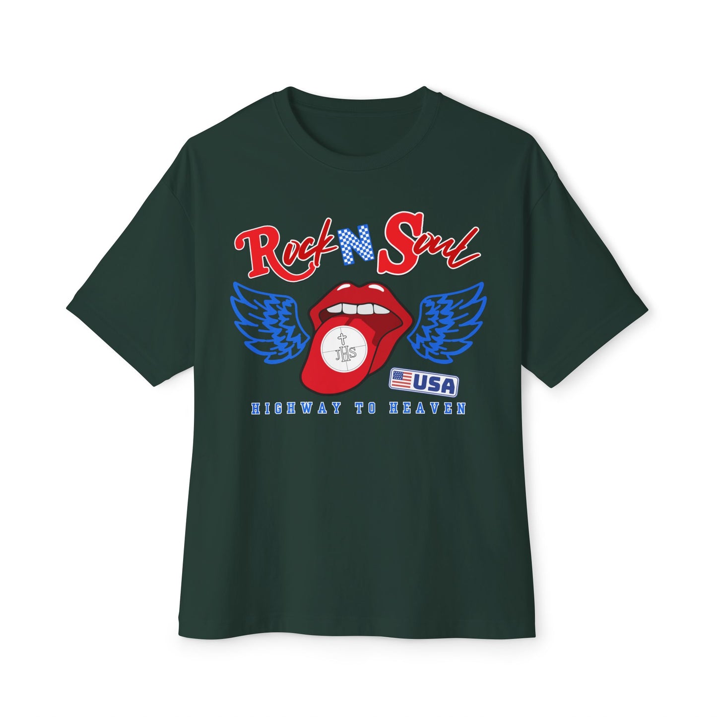 ROCK AND SOUL BOXY TEE