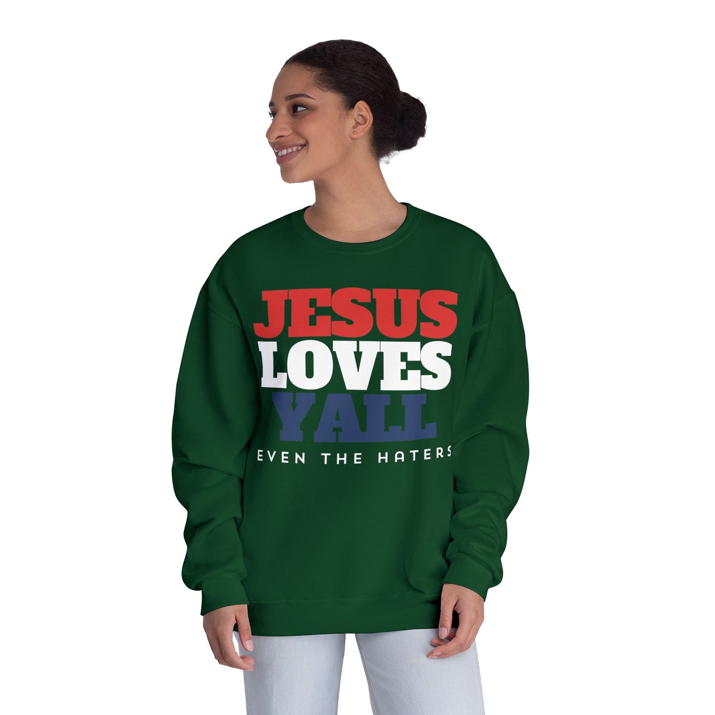 JESUS LOVES YALL SWEATSHIRT
