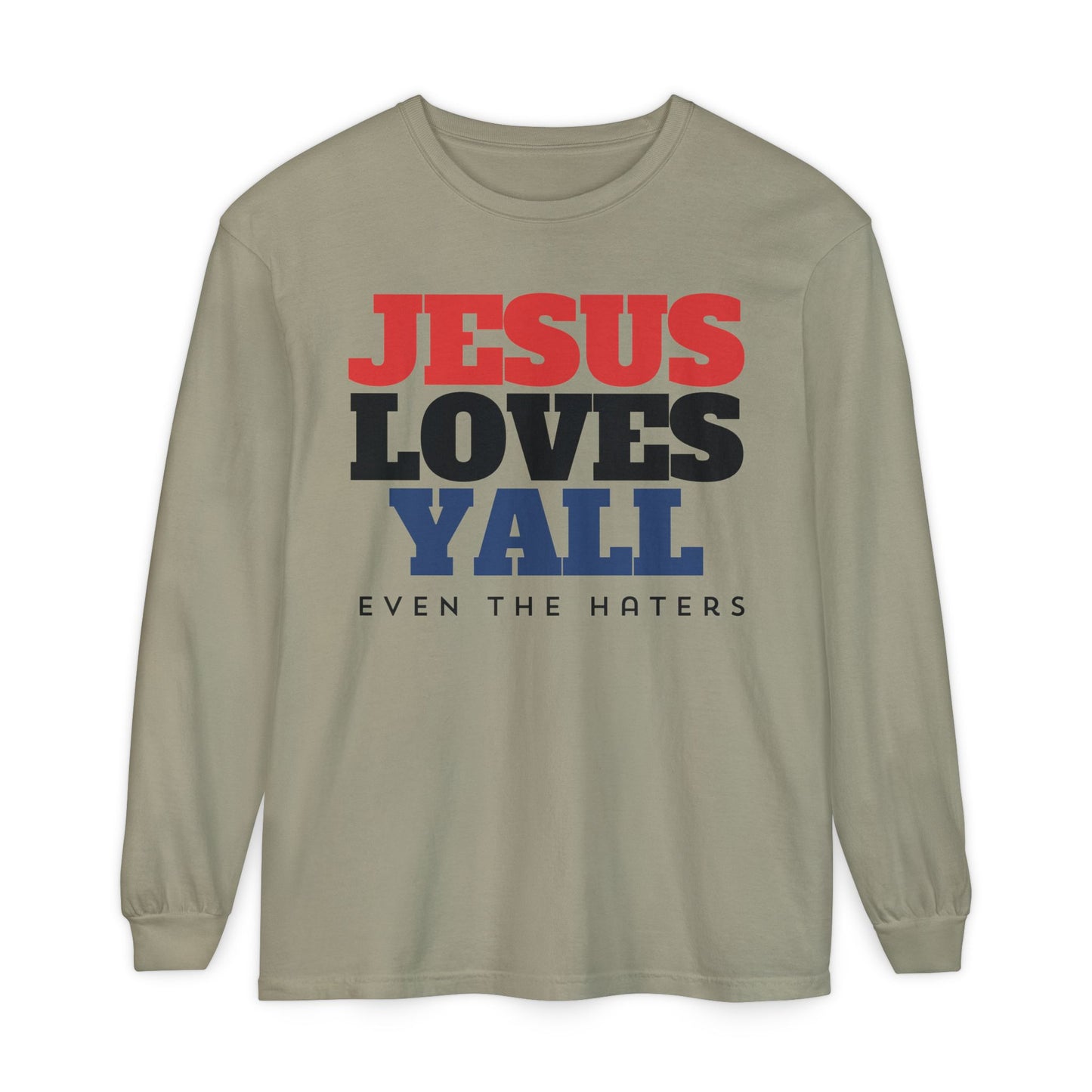 JESUS LOVES YALL LONGSLEEVE TEE