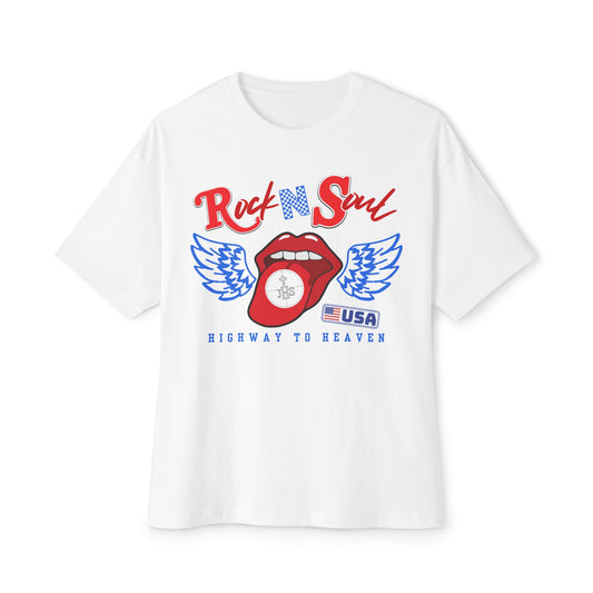 ROCK AND SOUL BOXY TEE