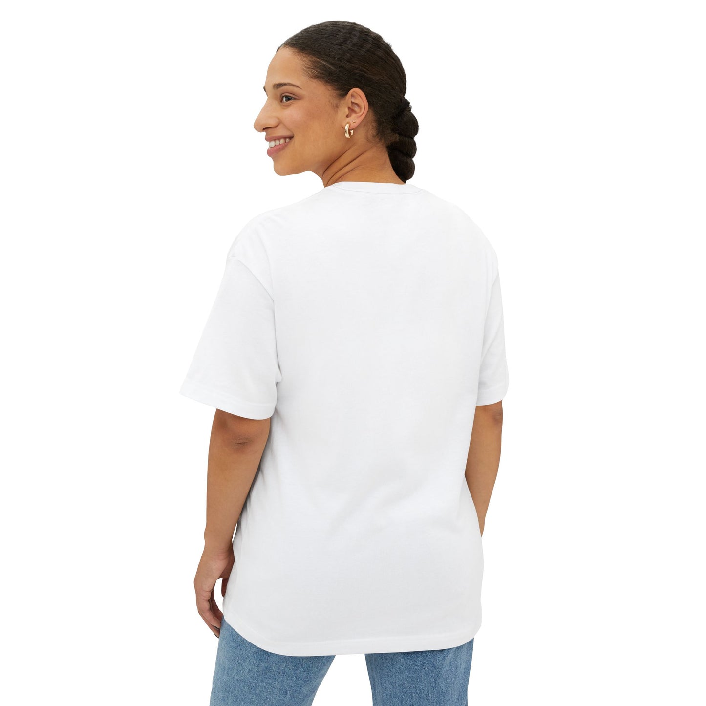 JESUS AND JUSTICE BOXY TEE