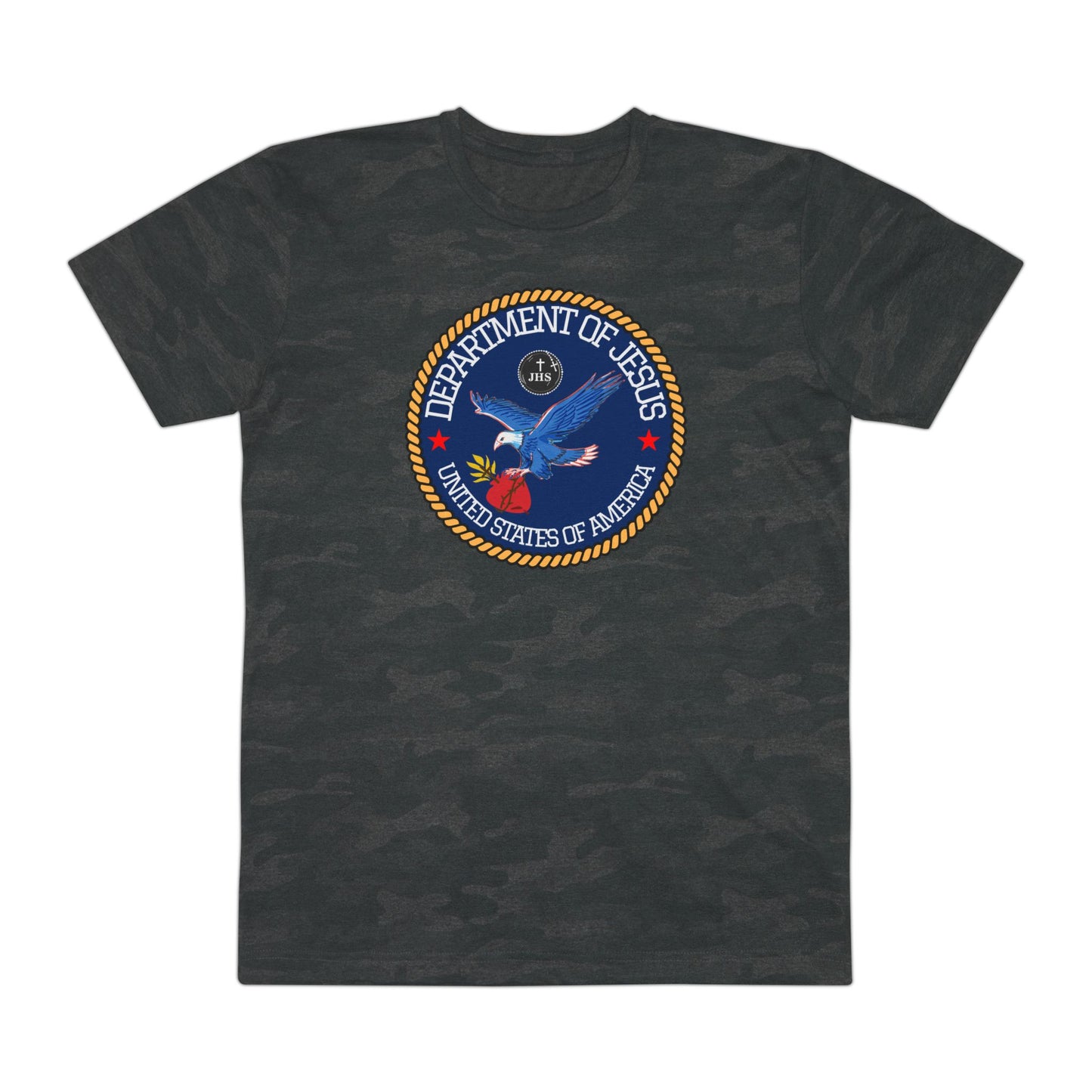 DEPARTMENT OF JESUS PATTERN TEE