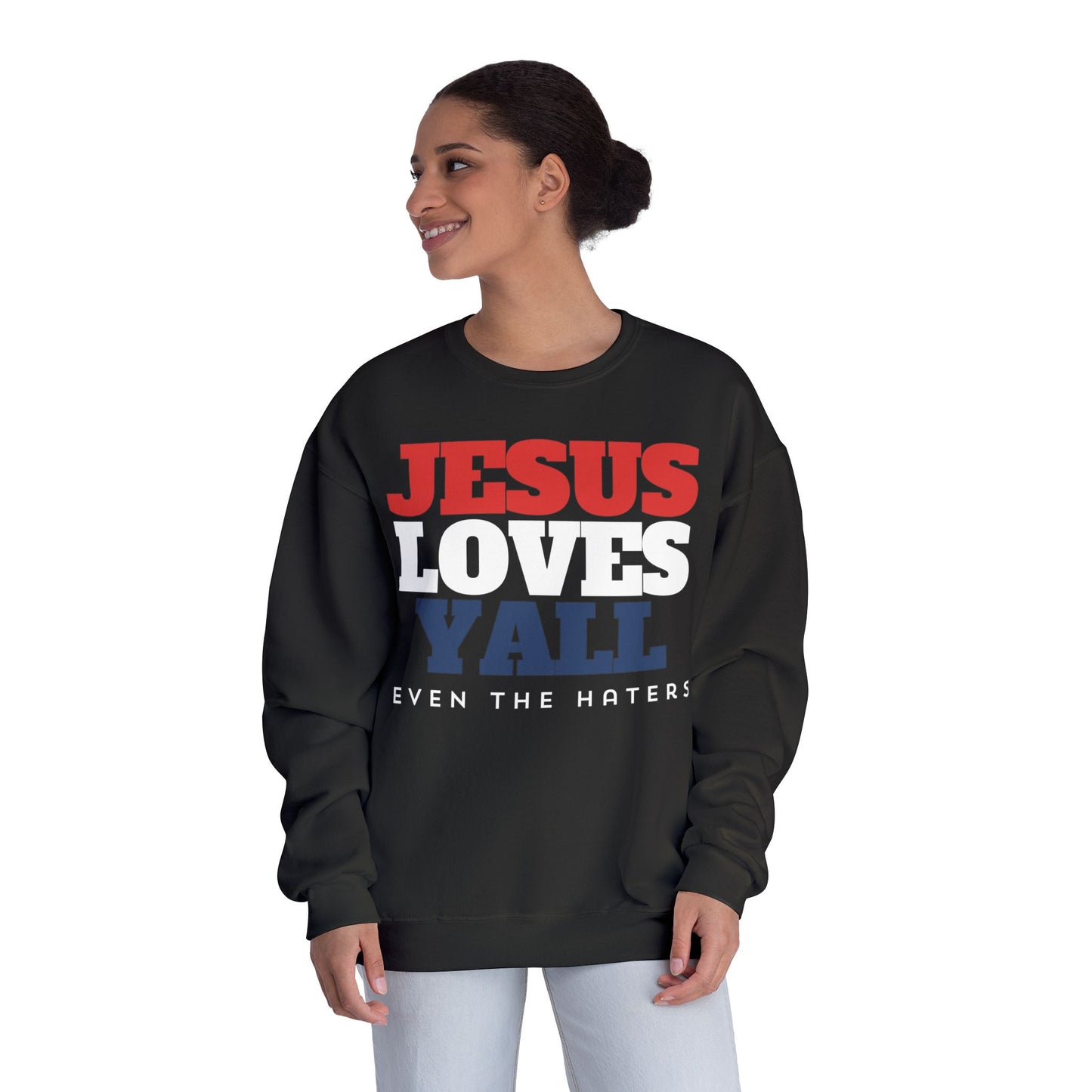 JESUS LOVES YALL SWEATSHIRT