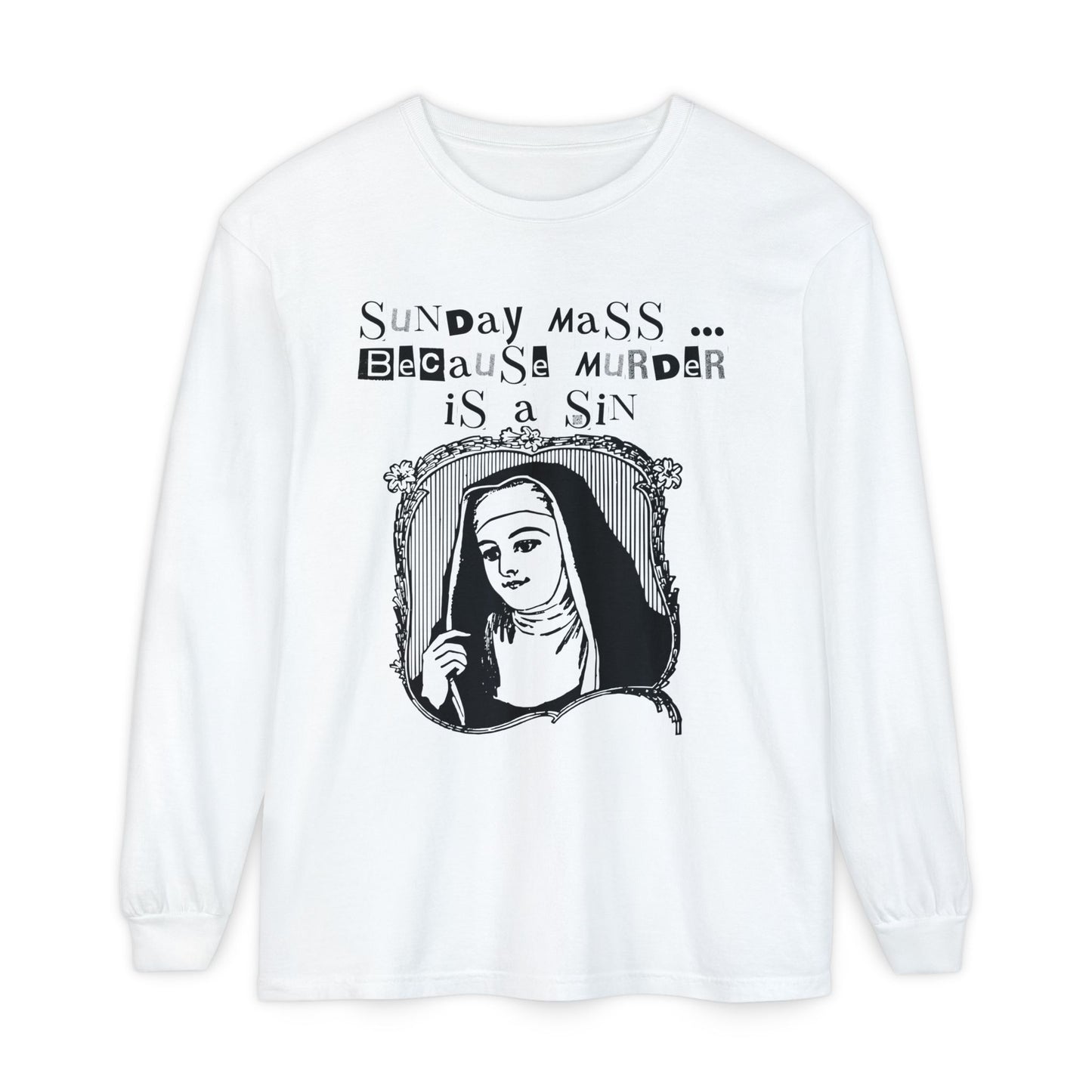 SUNDAY MASS X SAW THAT LONGSLEEVE