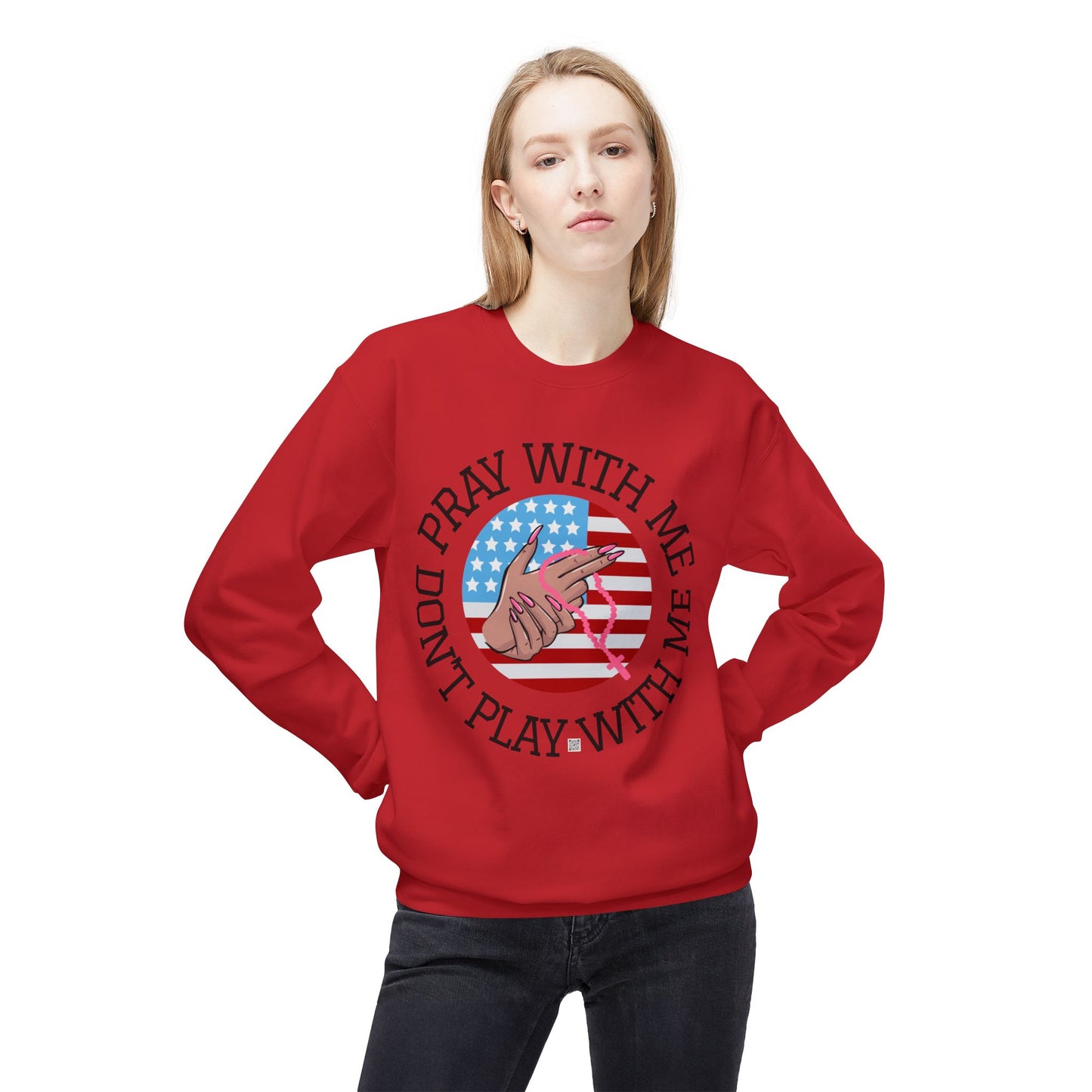 PRAY DON'T PLAY SWEATSHIRT