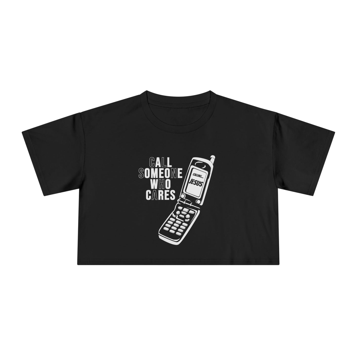 CALLIN JESUS CROP TEE