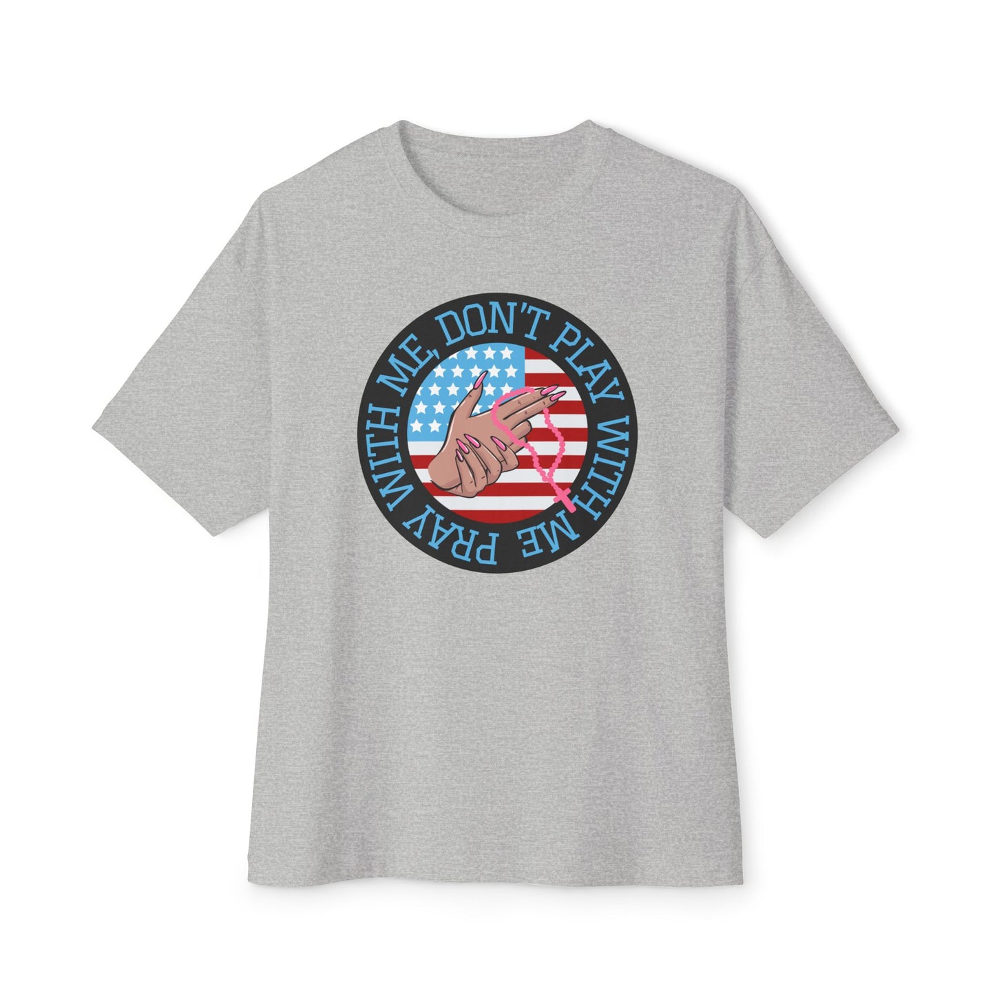 PRAY DONT PLAY BOXY TEE
