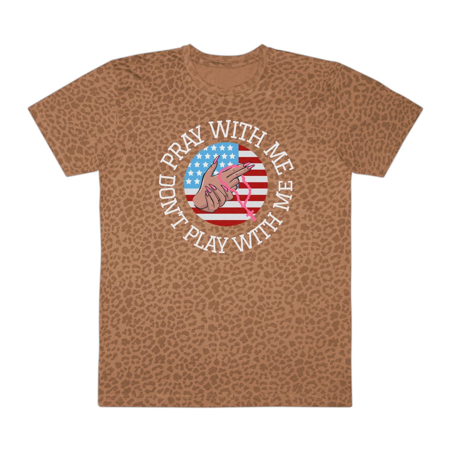 PRAY DON'T PLAY ANIMAL TEE