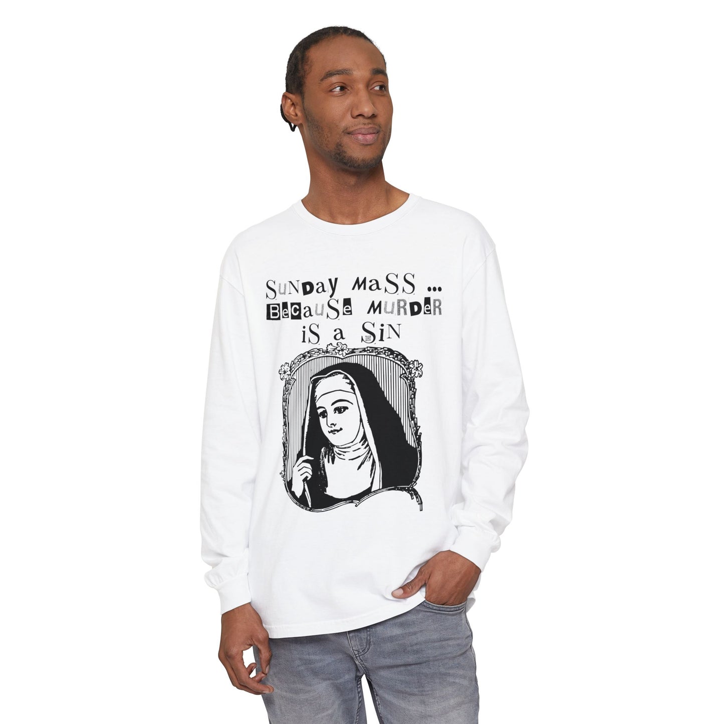 SUNDAY MASS X SAW THAT LONGSLEEVE