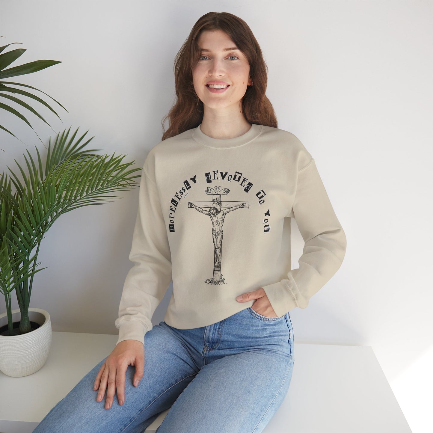 HOPELESSLY DEVOTED TO YOU SWEATSHIRT
