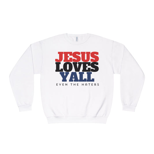 JESUS LOVES YALL SWEATSHIRT