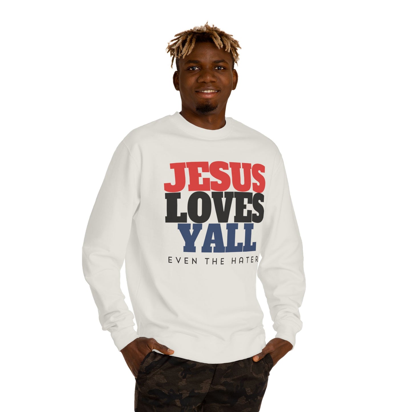 JESUS LOVES YALL SWEATSHIRT