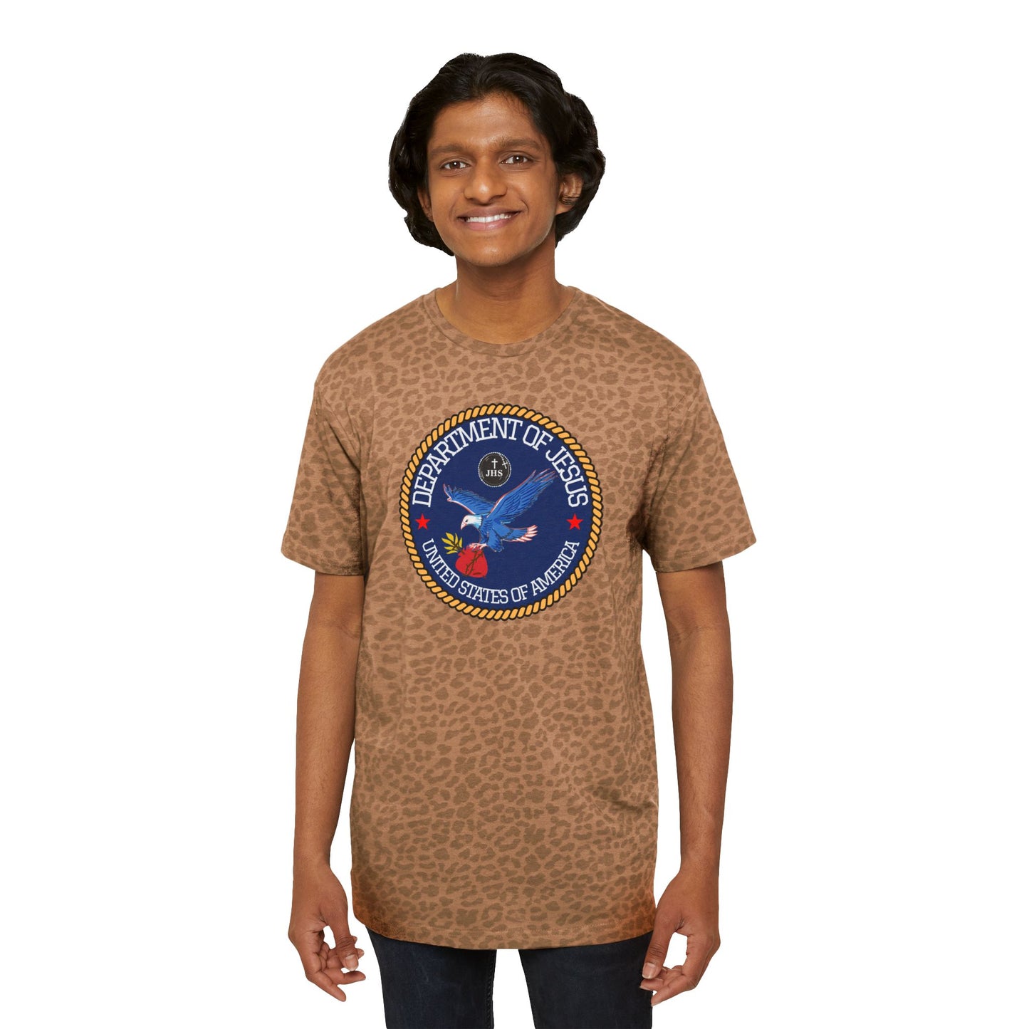 DEPARTMENT OF JESUS PATTERN TEE