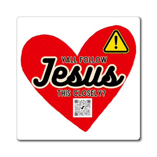 JESUS CAR MAGNET