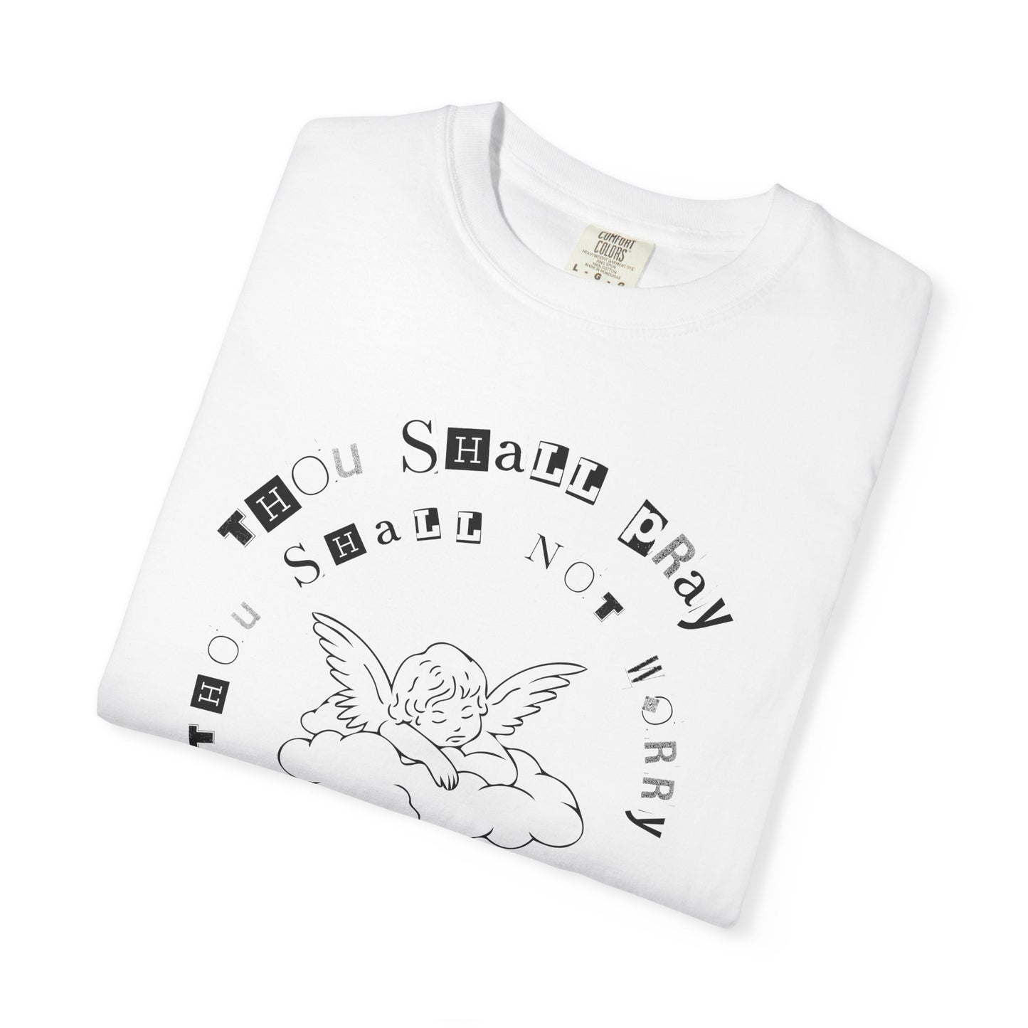 SLEEPING ANGEL THOU SHALL PRAY TEE