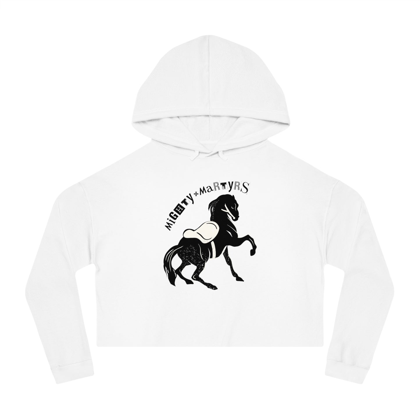 MIGHTY MARTYR CROP HOODIE