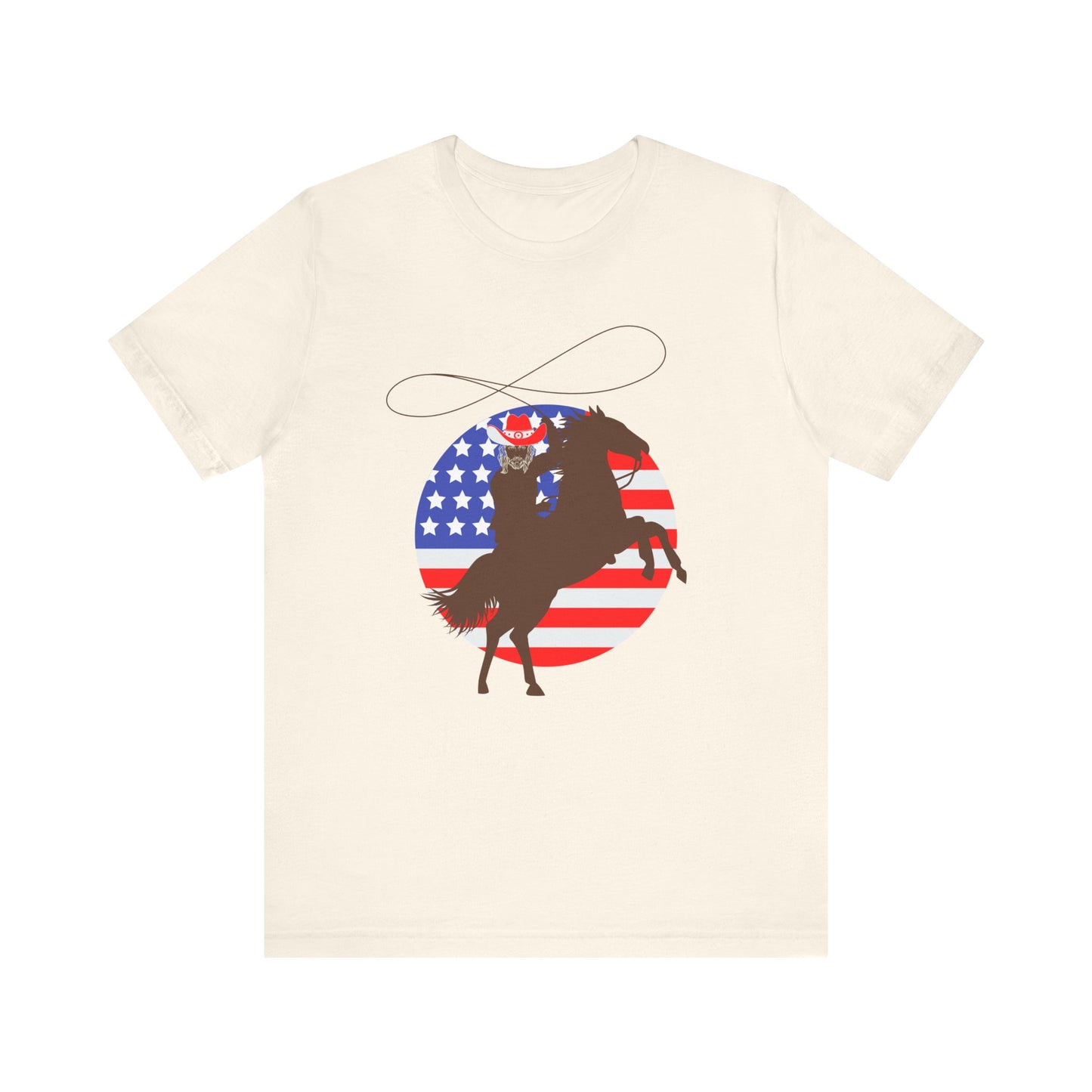 GIDDY UP AMERICA TEE
