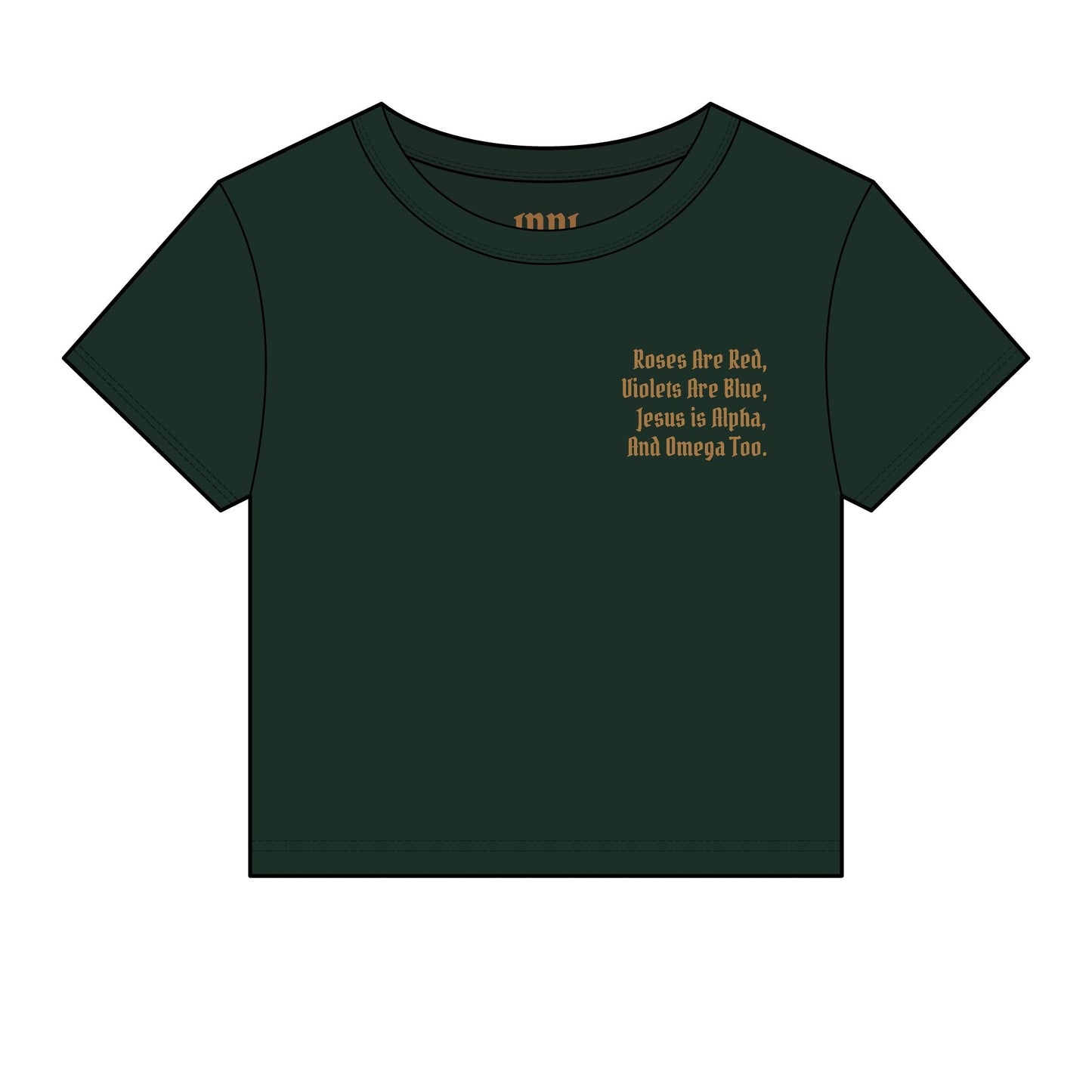 Alpha Omega Baby Tee