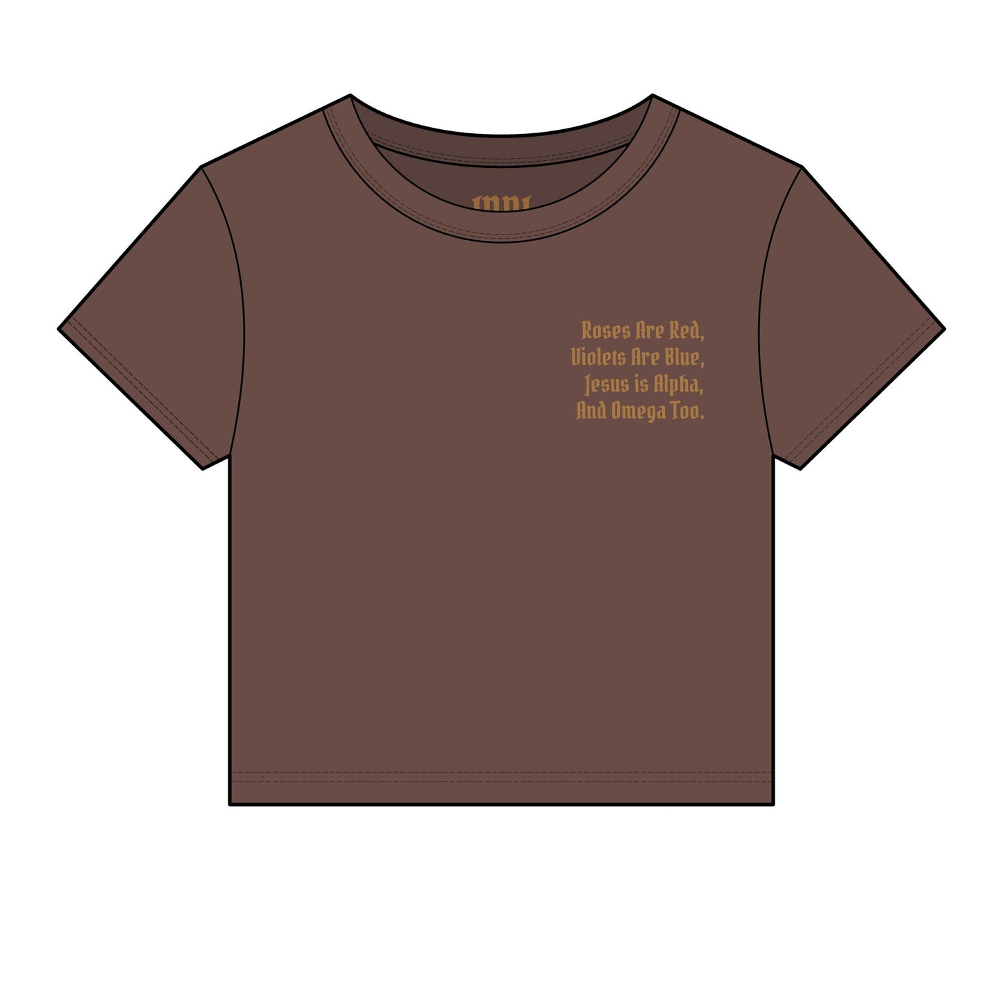 Alpha Omega Baby Tee