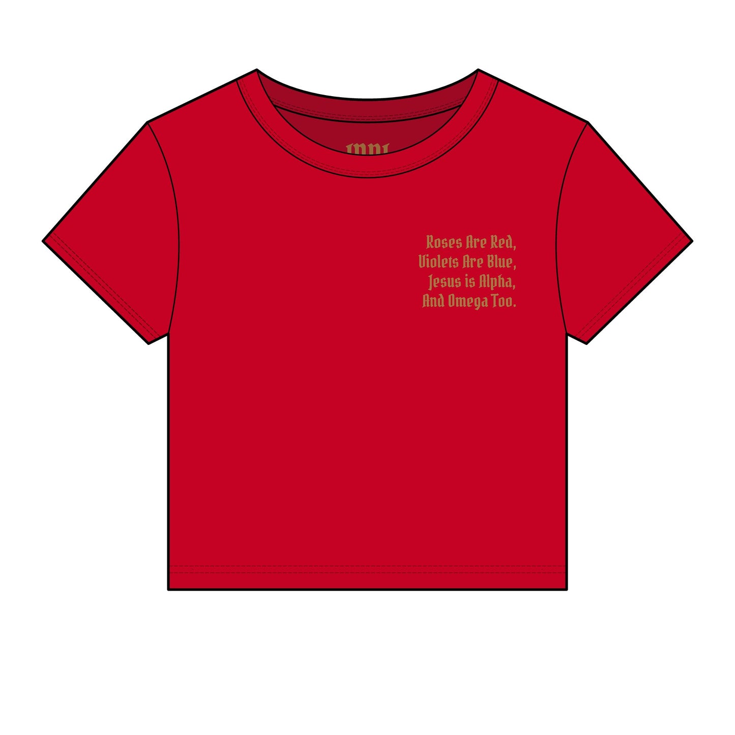 Alpha Omega Baby Tee
