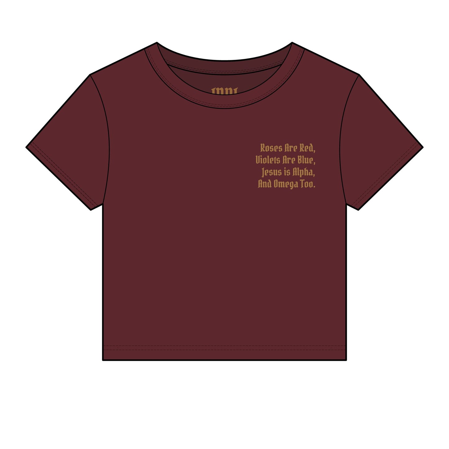 Alpha Omega Baby Tee