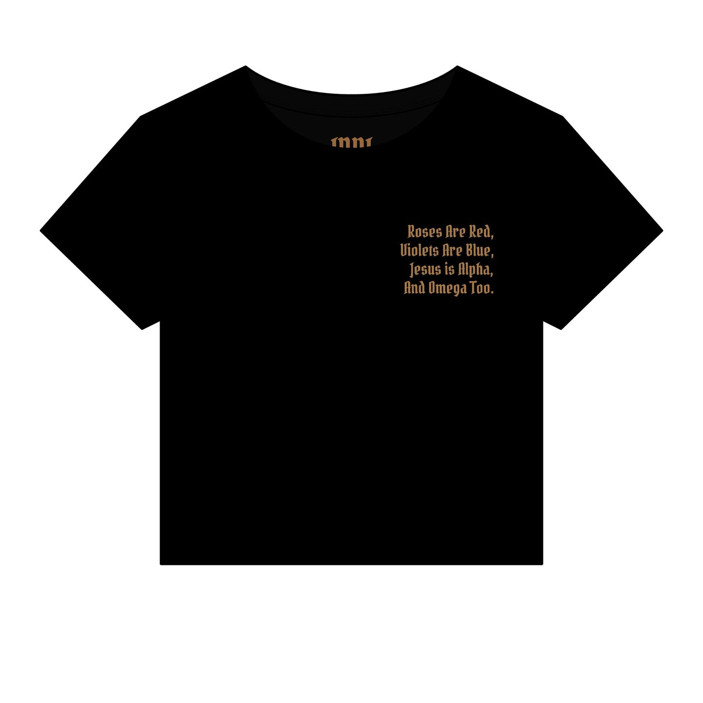 Alpha Omega Baby Tee