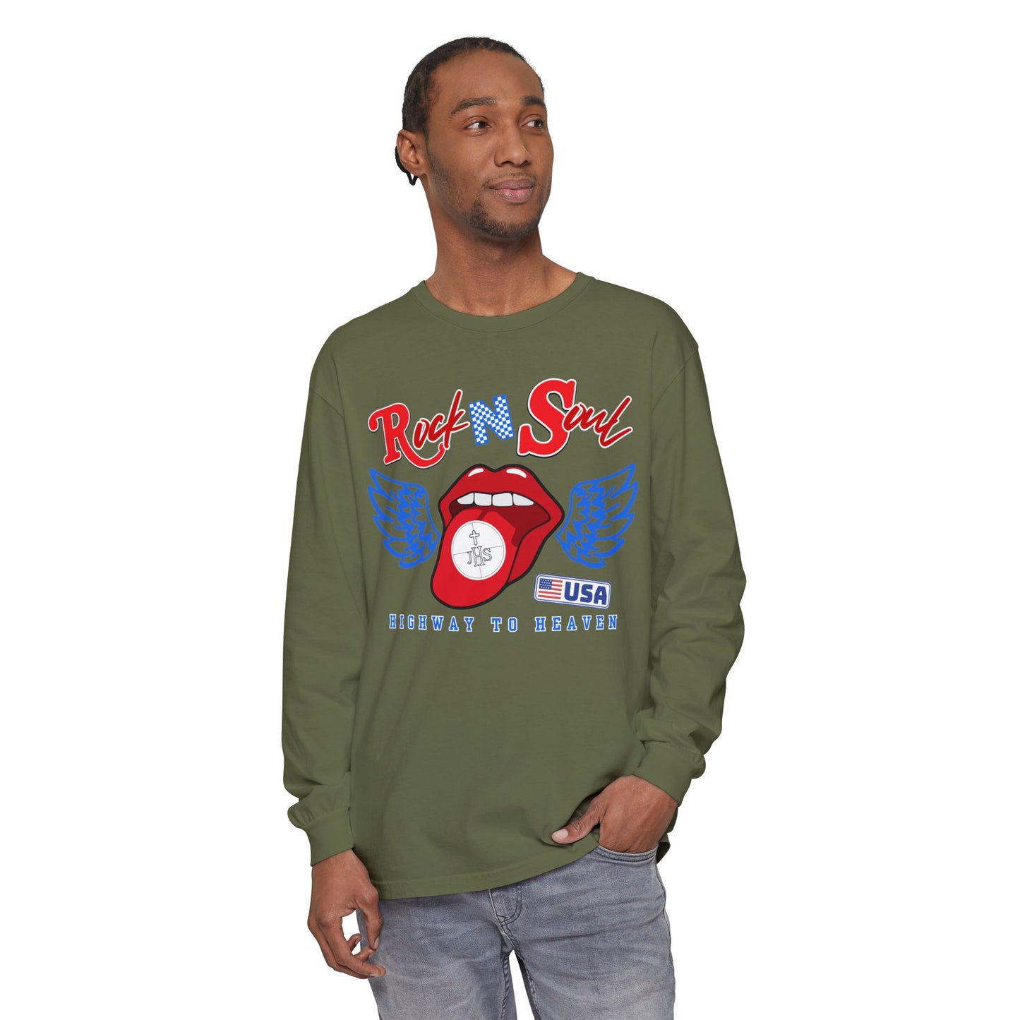 ROCK AND SOUL LONGSLEEVE TEE